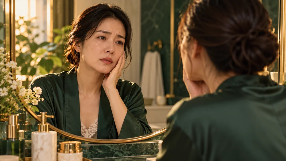Da sạm, kém tươi tắn